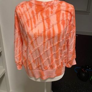 Anthropologie blouse- tie dye